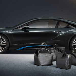 BMW i8 + Custom Louis Vuitton Luggage to Fit - Together, Exclusively on  CharityBuzz for Oceana